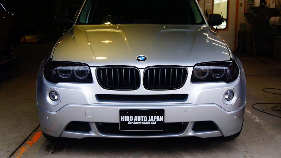 キャリパー塗装施工事例：BMW X3　キャリパー塗装＆ローター塗装　COLOR:#001 Italian losso solid＆#003 Tokyo midnight gold IMG10_1433_85S5OB_sub7.jpg