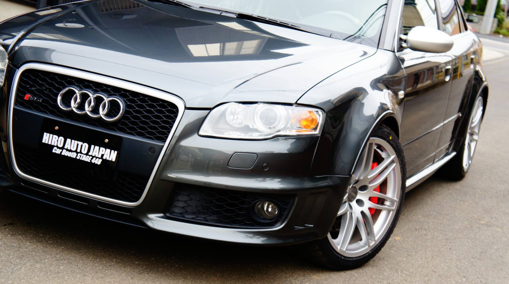 キャリパー塗装施工事例：Audi RS4キャリパー塗装ＣＯＬＯＲ：#001 Italian losso solid IMG8_880_WxkjCV_sub6.jpg