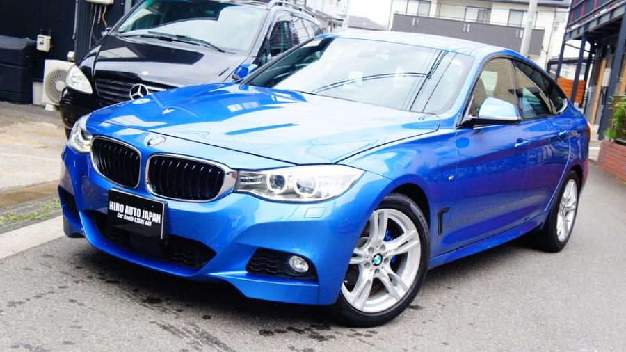 BMW320i　キャリパー塗装　COLOR:#061 royal sky blue