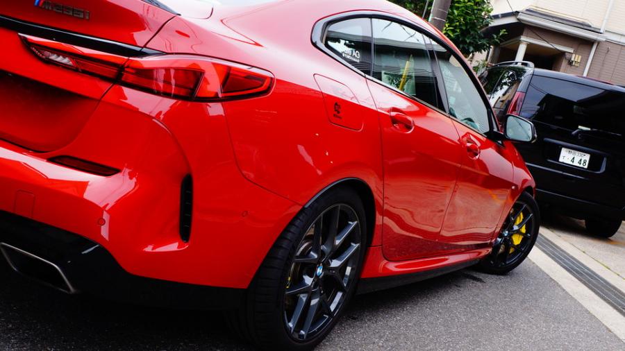 キャリパー塗装施工事例：BMW M235i　キャリパー塗装COLOR:#020 hawaiian passion yellow　ローター加工Type:12SD IMG10_2322_arUPFC_sub11.jpg