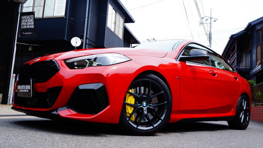 キャリパー塗装施工事例：BMW M235i　キャリパー塗装COLOR:#020 hawaiian passion yellow　ローター加工Type:12SD IMG10_2322_arUPFC_sub6.jpg