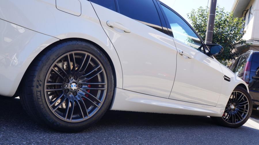 キャリパー塗装施工事例：BMW M3　キャリパー塗装COLOR:#001 Italian losso solid IMG10_2364_3FMYk8_sub6.jpg