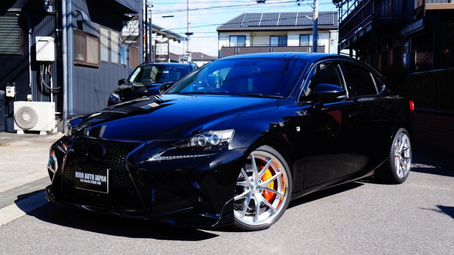 キャリパー塗装施工事例：レクサスIS350　キャリパー塗装＆ローター塗装COLOR:#1110 Valencia premium orange、#005 Deep coal black IMG20_2278_fSxcco_sub3.jpg