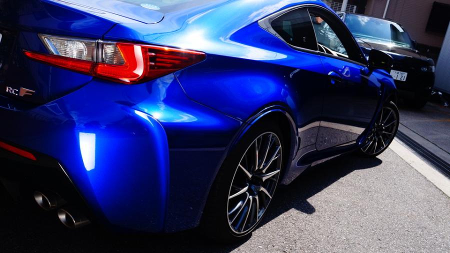 キャリパー塗装施工事例：レクサスRC-F　キャリパー塗装COLOR:#1110 Valencia premium orange IMG20_2295_CnmgnD_sub8.jpg