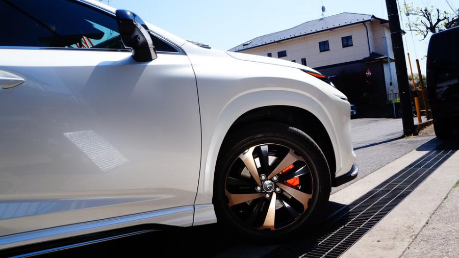 キャリパー塗装施工事例：レクサスNX300　キャリパー塗装COLOR:オリジナル調色カラー IMG20_2298_U0AHSw_sub3.jpg