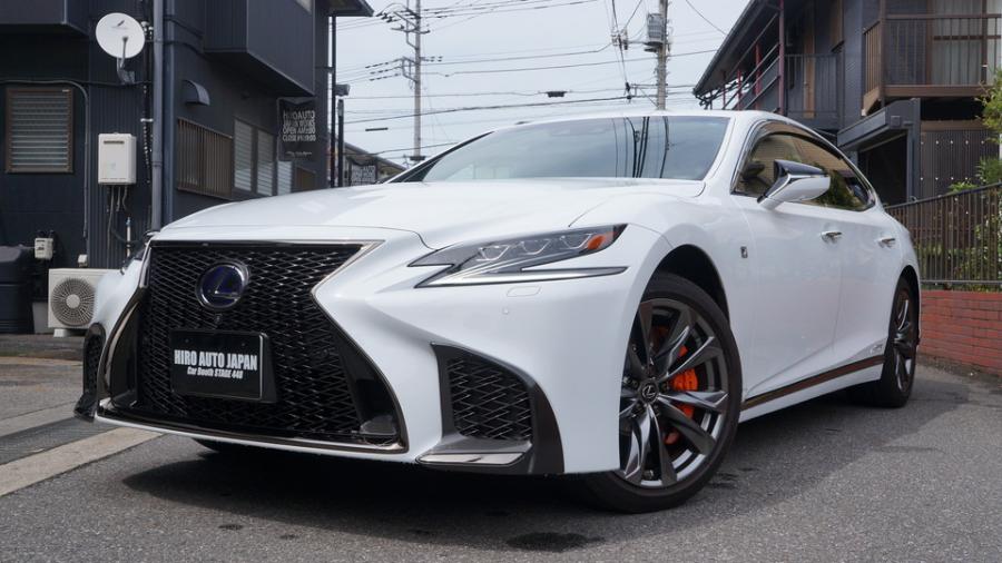 キャリパー塗装施工事例：レクサスLSFスポーツ　キャリパー塗装COLOR:#1110 Valencia premium orange　ローター塗装COLOR:#006 Diamonddust silver IMG20_2311_IO5lop_sub7.jpg