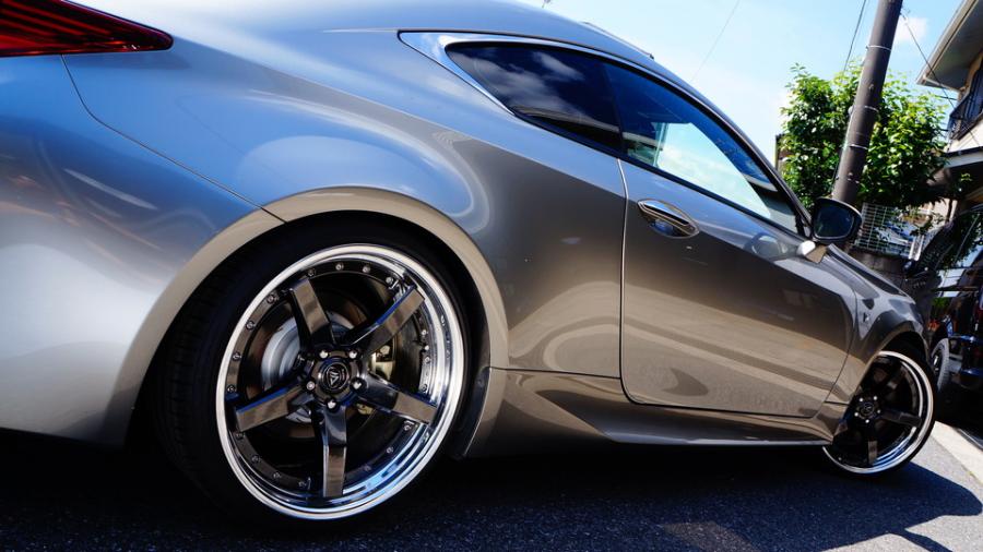 キャリパー塗装施工事例：レクサスRC　キャリパー塗装COLOR:#008 Flash champagne gold IMG20_2318_CAuiVJ_sub7.jpg