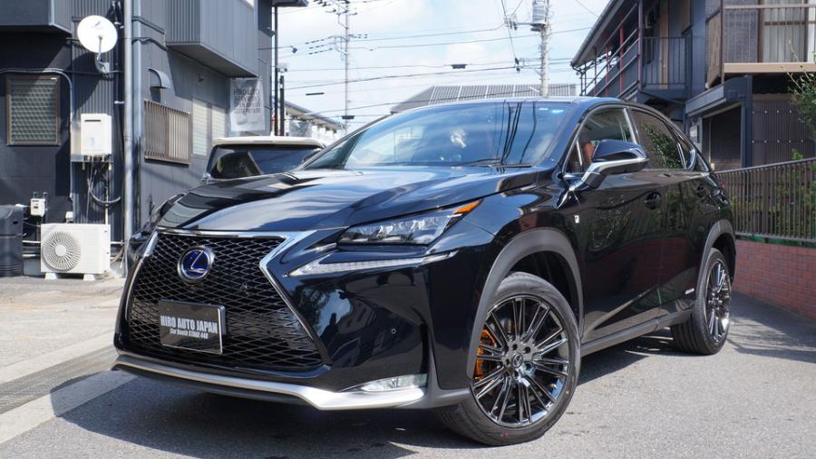 レクサスNX　キャリパー塗装COLOR:#030 Royal art pearl orange gold