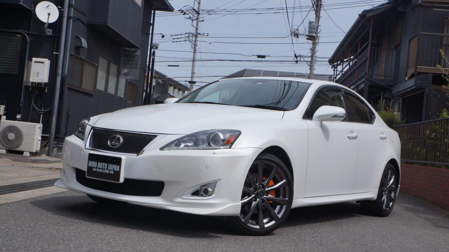 レクサスIS250　キャリパー塗装COLOR:#098 honey of pearl orange