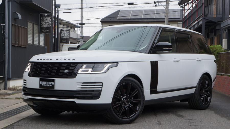 レンジローバーヴォーグ　キャリパー塗装COLOR:#005 Deep coal black