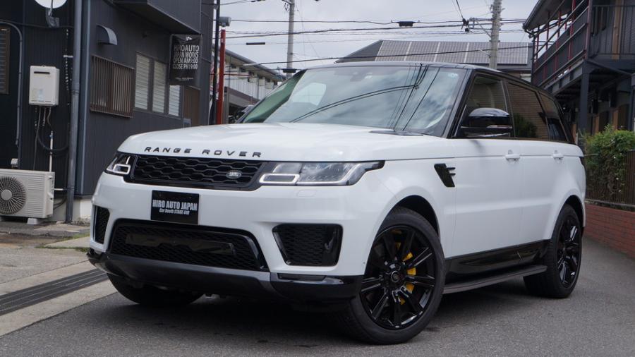 レンジローバースポーツ　キャリパー塗装COLOR:#002 giallo modena