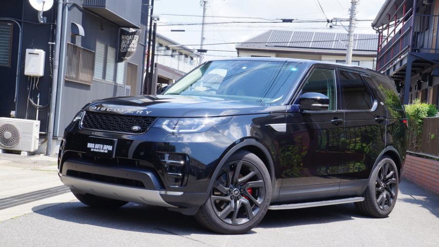 ランドローバーディスカバリー　キャリパー塗装COLOR:#001 Italian losso solid