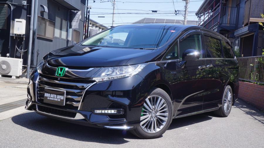 オデッセイ　キャリパー塗装COLOR:#072 royal vintage green pearl