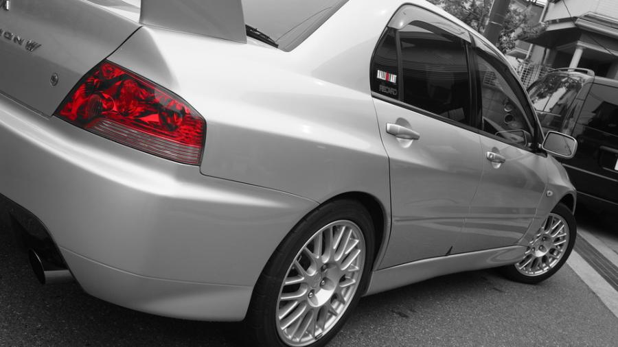 キャリパー塗装施工事例：ランサーエボリューションⅦ　キャリパー塗装COLOR:赤系調色カラー IMG68_2370_xKeKyE_sub8.jpg