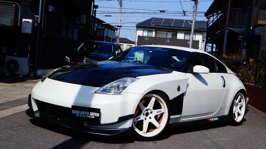 ニッサンZ　キャリパー塗装COLOR:#002 giallo modena