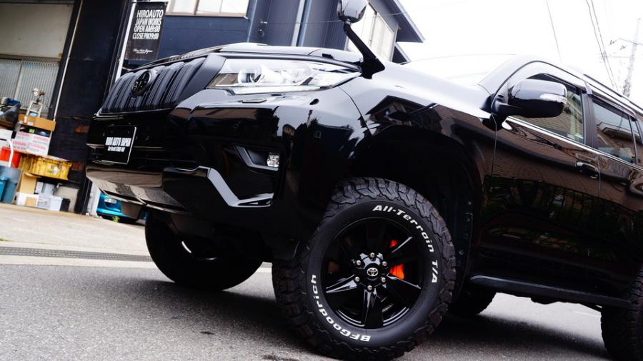 キャリパー塗装施工事例：ランドクルーザープラド　キャリパー塗装COLOR:#1110 Valencia premium orange IMG72_2323_p2PqdN_sub3.jpg