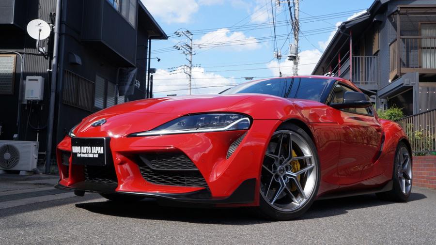 スープラ　キャリパー塗装COLOR:#002 giallo modena　ブレンボGTキット装着