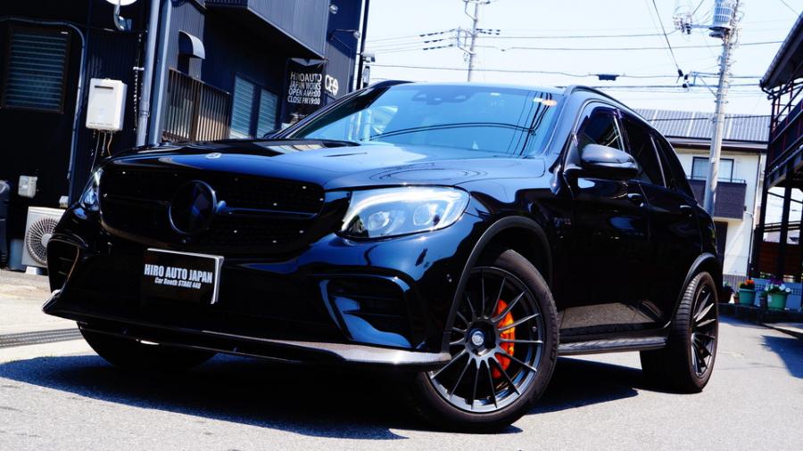 ベンツGLC43AMG　キャリパー塗装COLOR:#098 honey of pearl orange