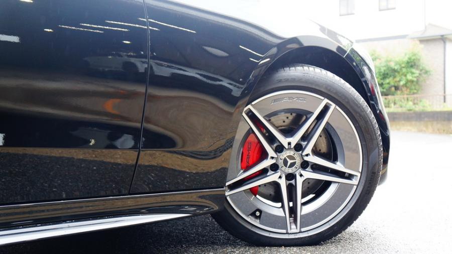 キャリパー塗装施工事例：ベンツC220d　キャリパー塗装COLOR:#001 Italian losso solid IMG9_2336_LuqrDq_sub6.jpg