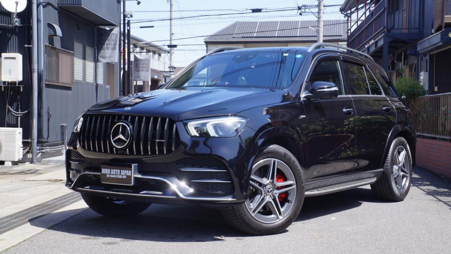 ベンツGLE　キャリパー塗装COLOR:#001 Italian losso solidディクセルMタイプパット装着