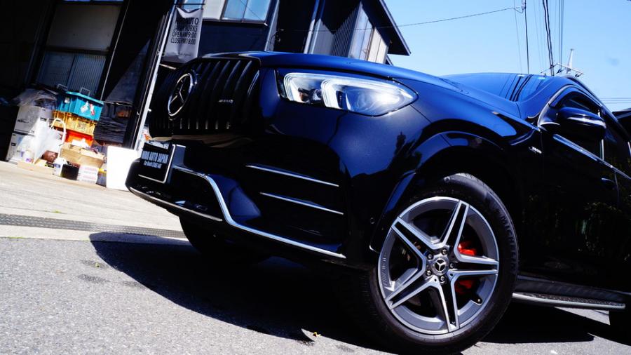 キャリパー塗装施工事例：ベンツGLE　キャリパー塗装COLOR:#001 Italian losso solidディクセルMタイプパット装着 IMG9_2373_hiz62c_sub4.jpg