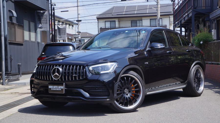 ベンツGLC43AMG　キャリパー塗装COLOR:#030 Royal art pearl orange gold